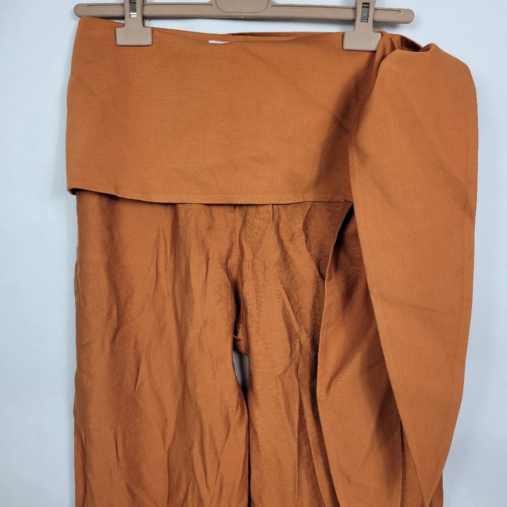 Materiel wide leg pants - Picture 3 of 9